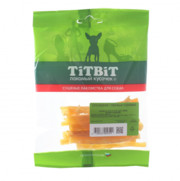 Фото Titbit лакомство для собак сухожилия говяжьи (соломка)